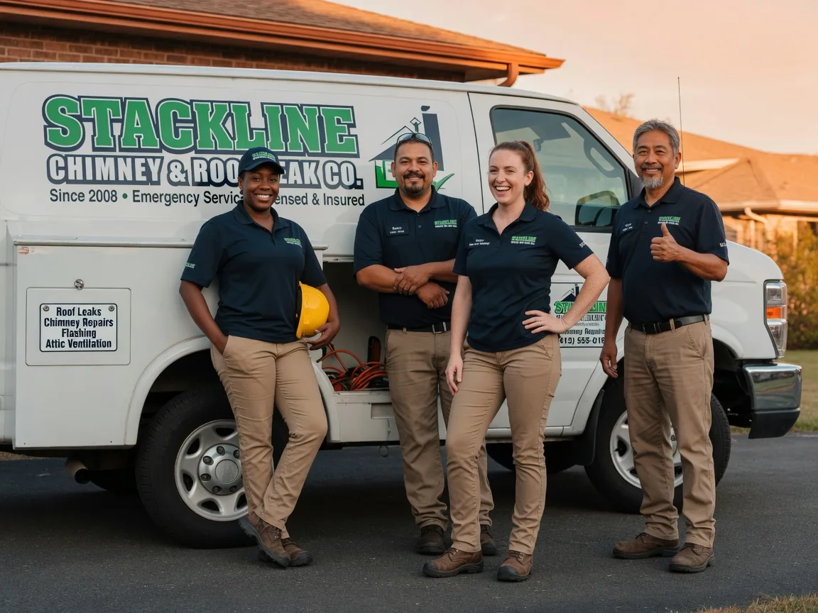 Chimney flashing repair company in Amherst, VA